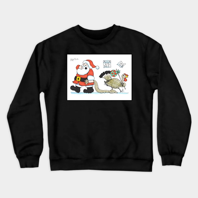 Christmas Morning Crewneck Sweatshirt by Keenart